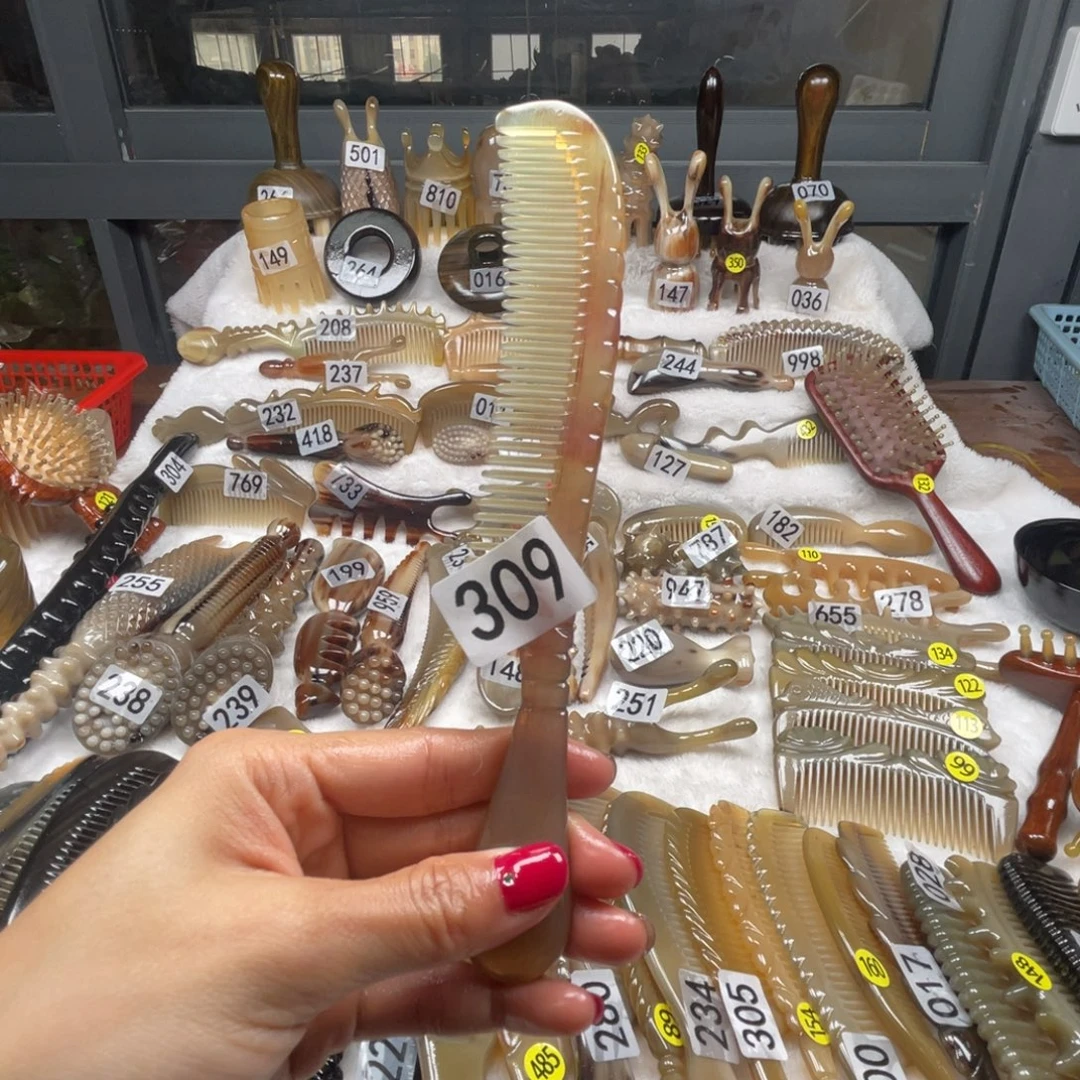 牛角梳牛角福利款羊角梳羊角福利款