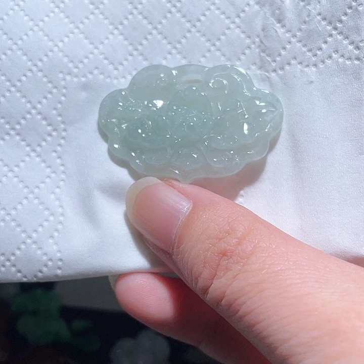 颈饰未镶嵌翡翠天