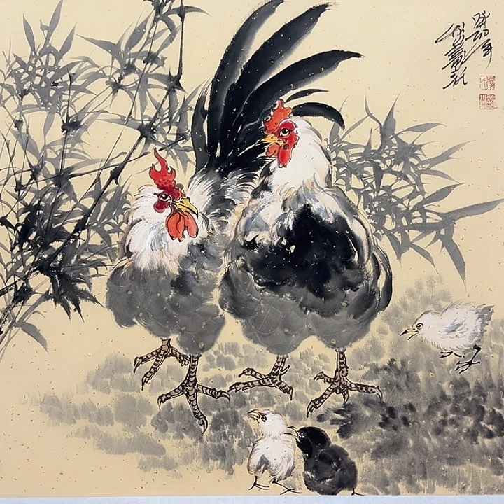 国画书画作品多次