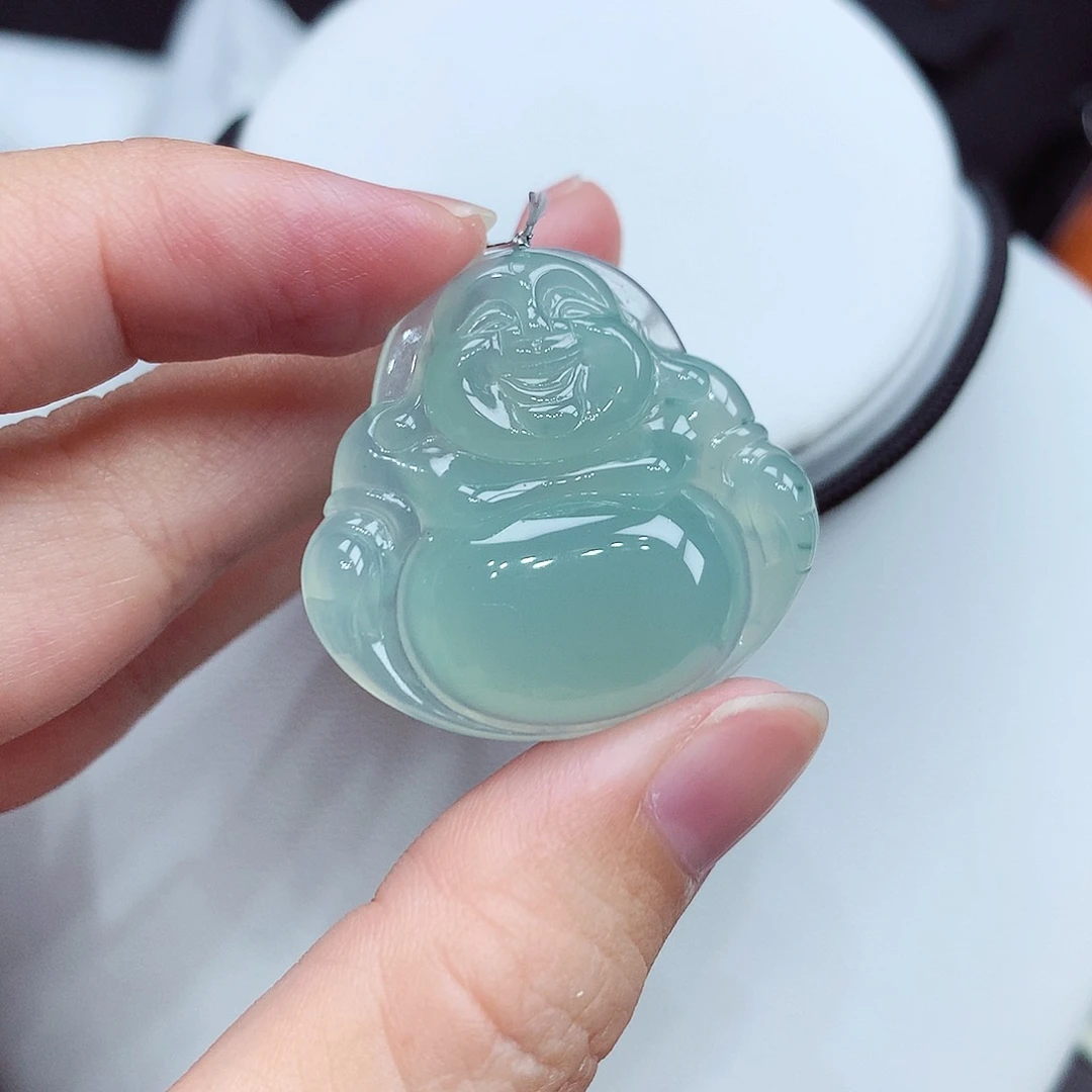 翡翠未镶嵌颈饰翡翠59，30/32/5.8