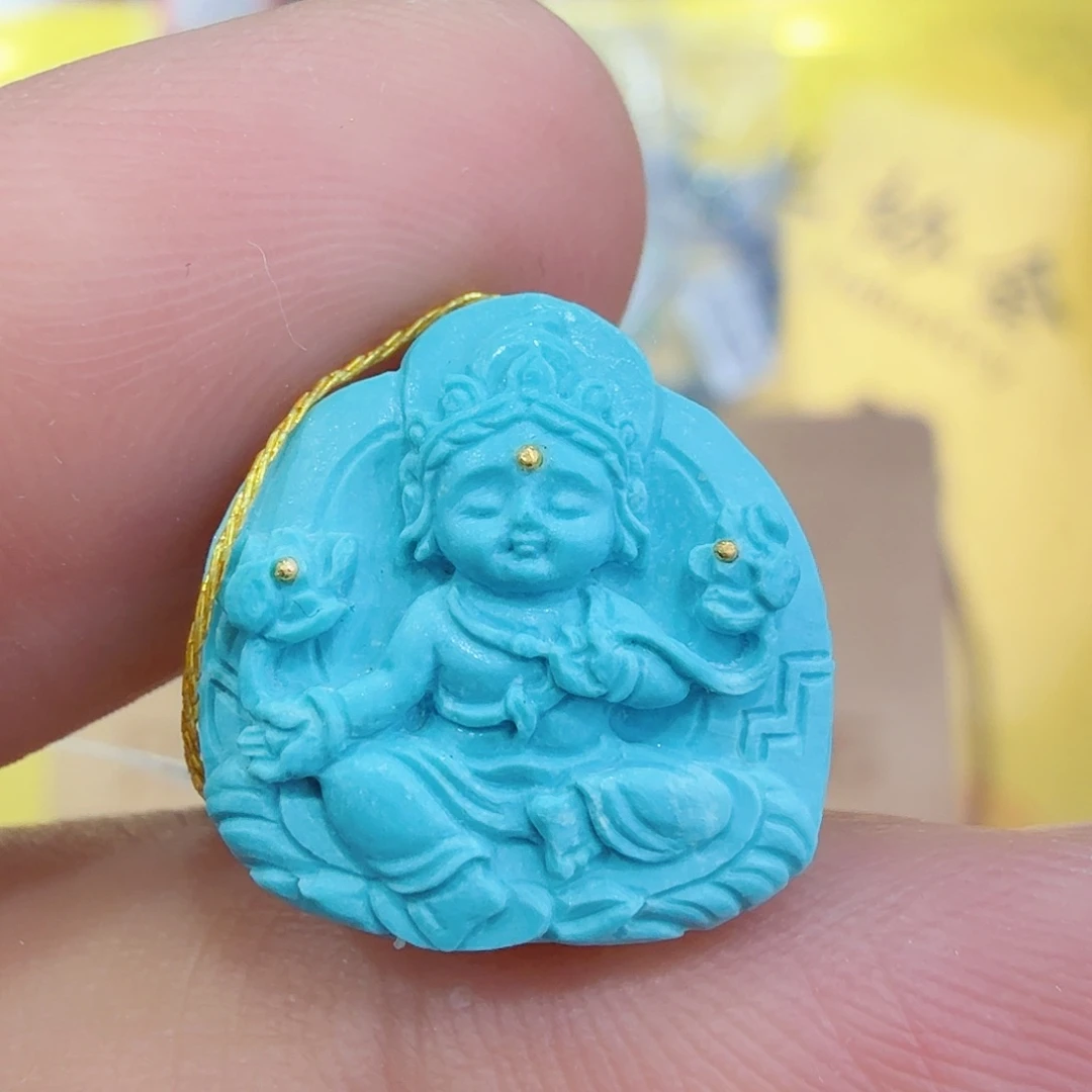 绿松石未镶嵌配饰