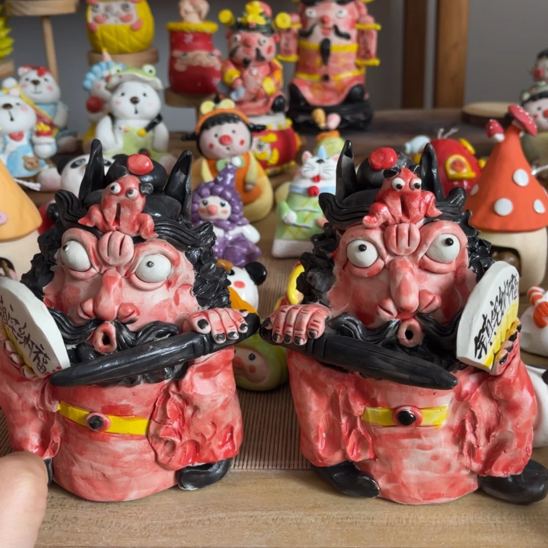 【闪购商品】摆件猪*虫景德镇陶瓷手作