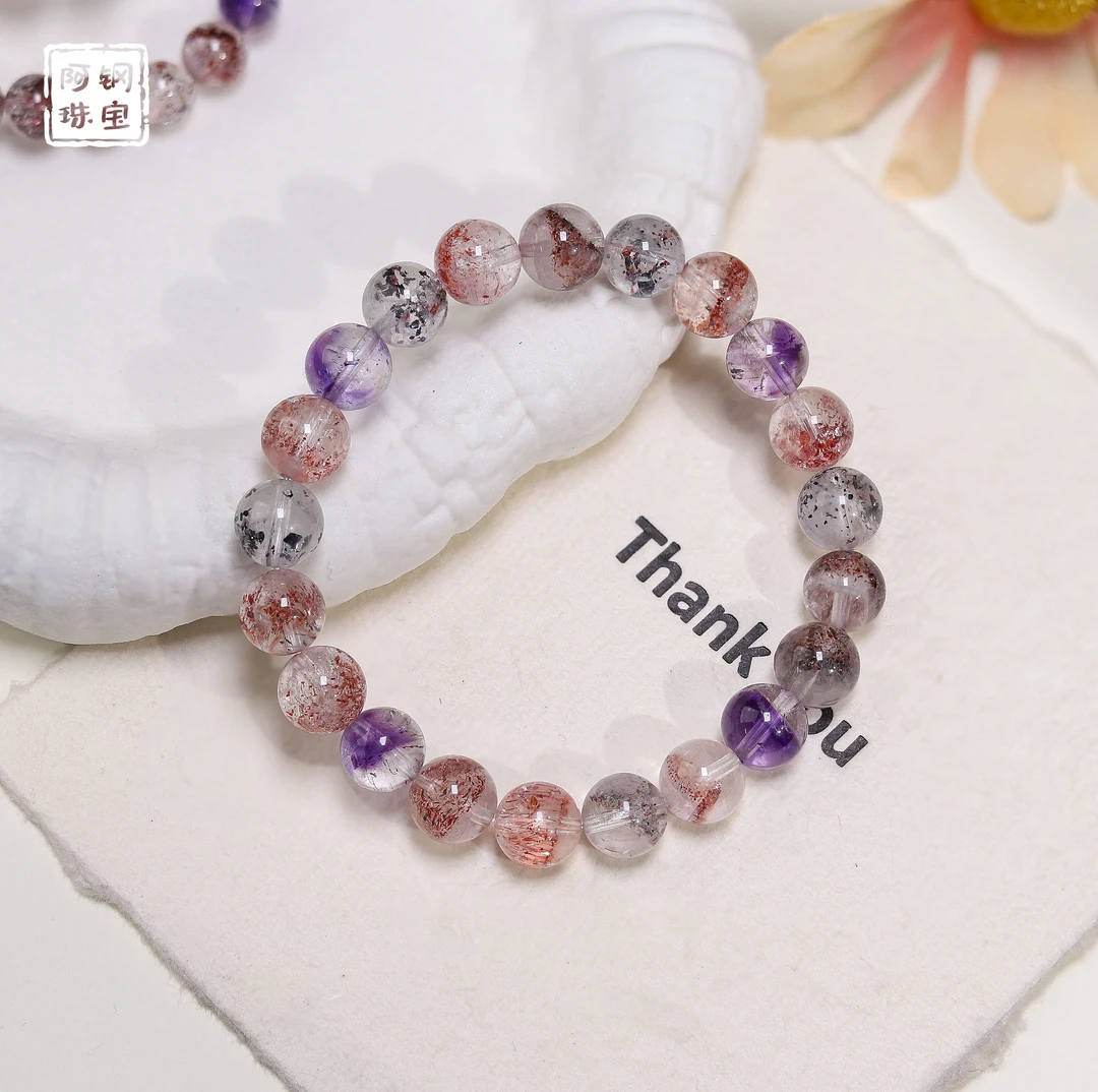 顶顶透体彩超七天然水晶手串事业爱情健康三赢-多样性发其一CQ180