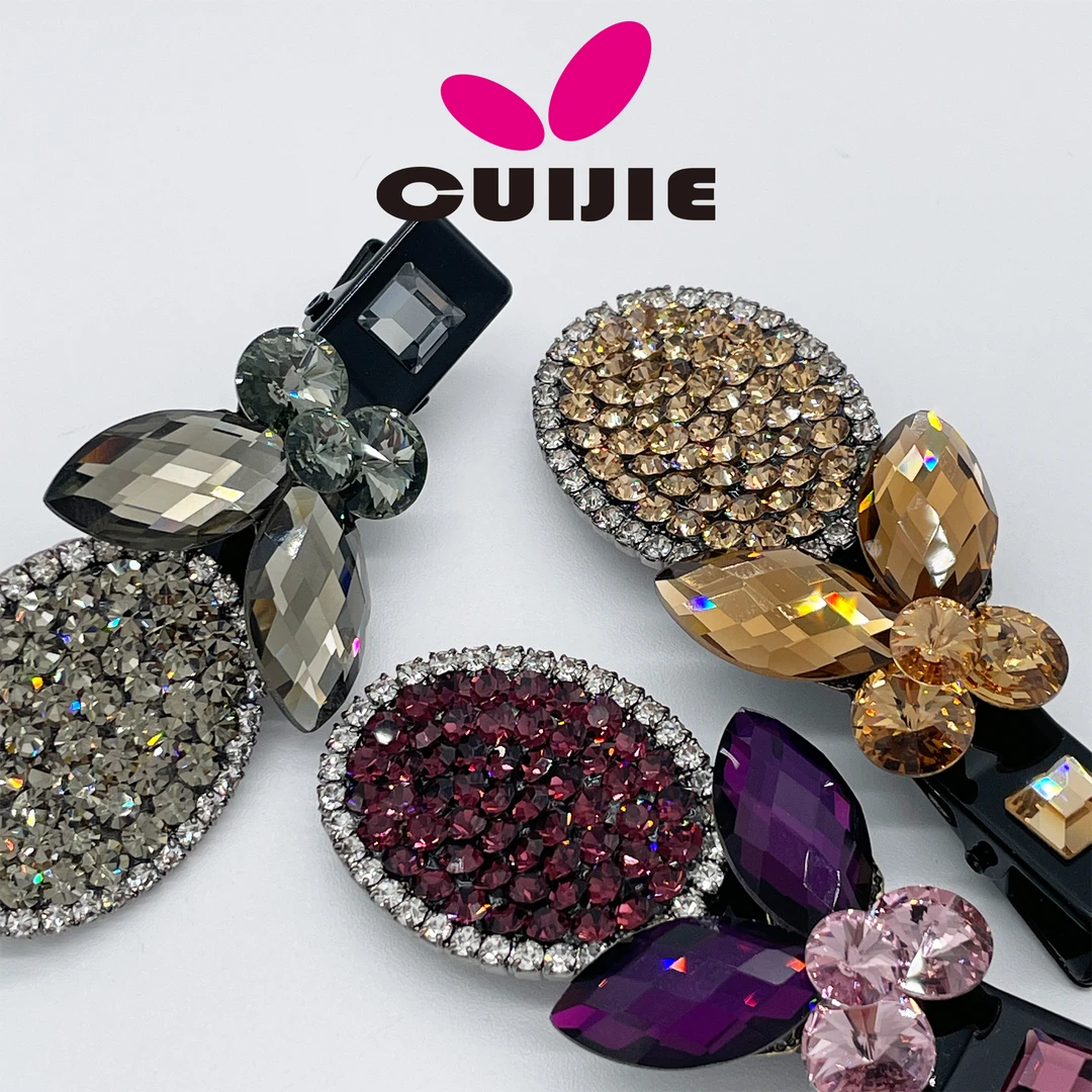 4162韩国小花朵边夹    2025年新款发饰头饰饰品网红发卡轻奢时尚