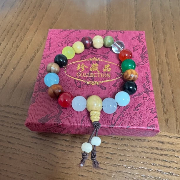 非金属亚克力手链 【CHANG.Q】饰品店主自制精致民族风珠多宝手串