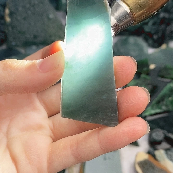 翡翠裸石纯天然翡翠