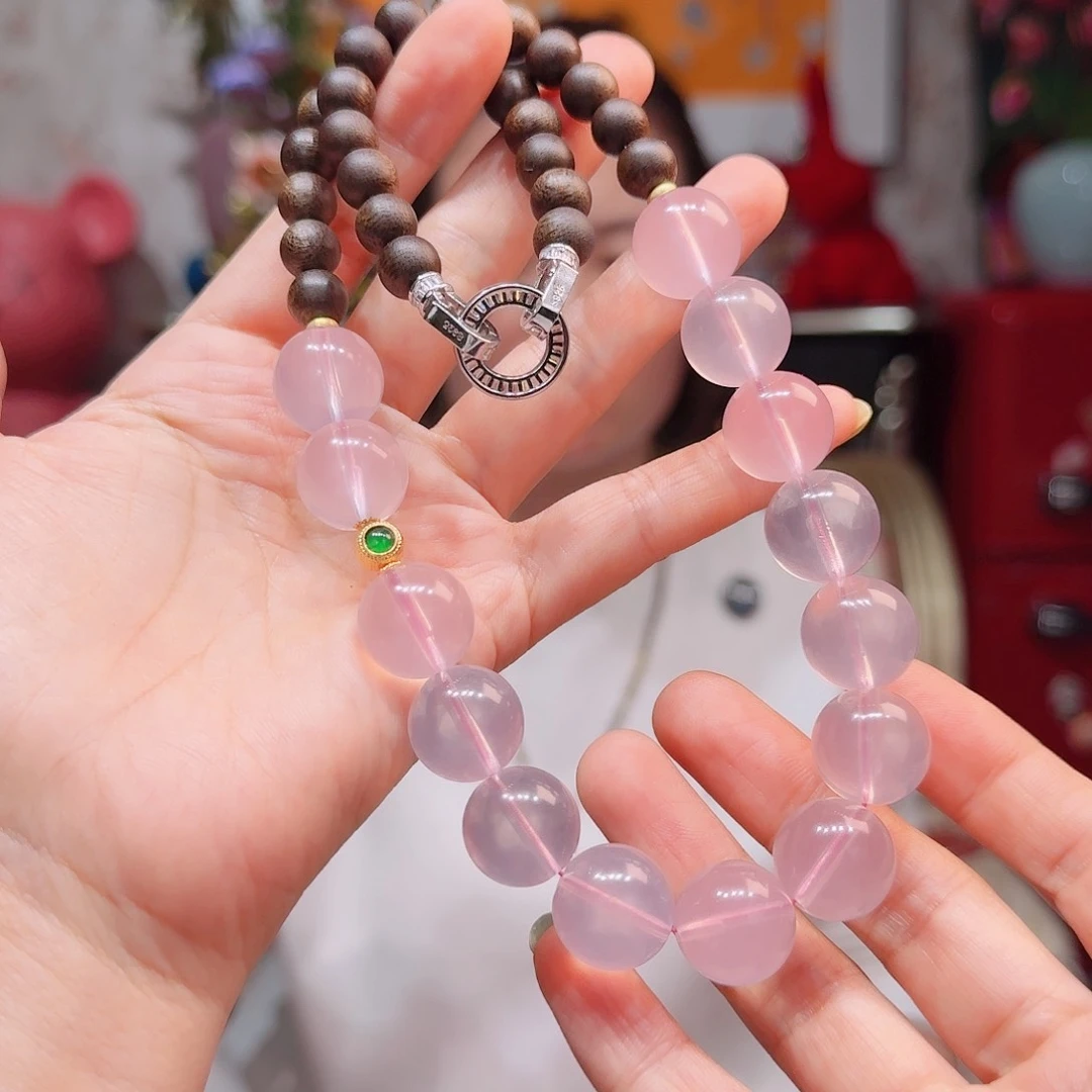 水晶项链未镶嵌鹿**为项链