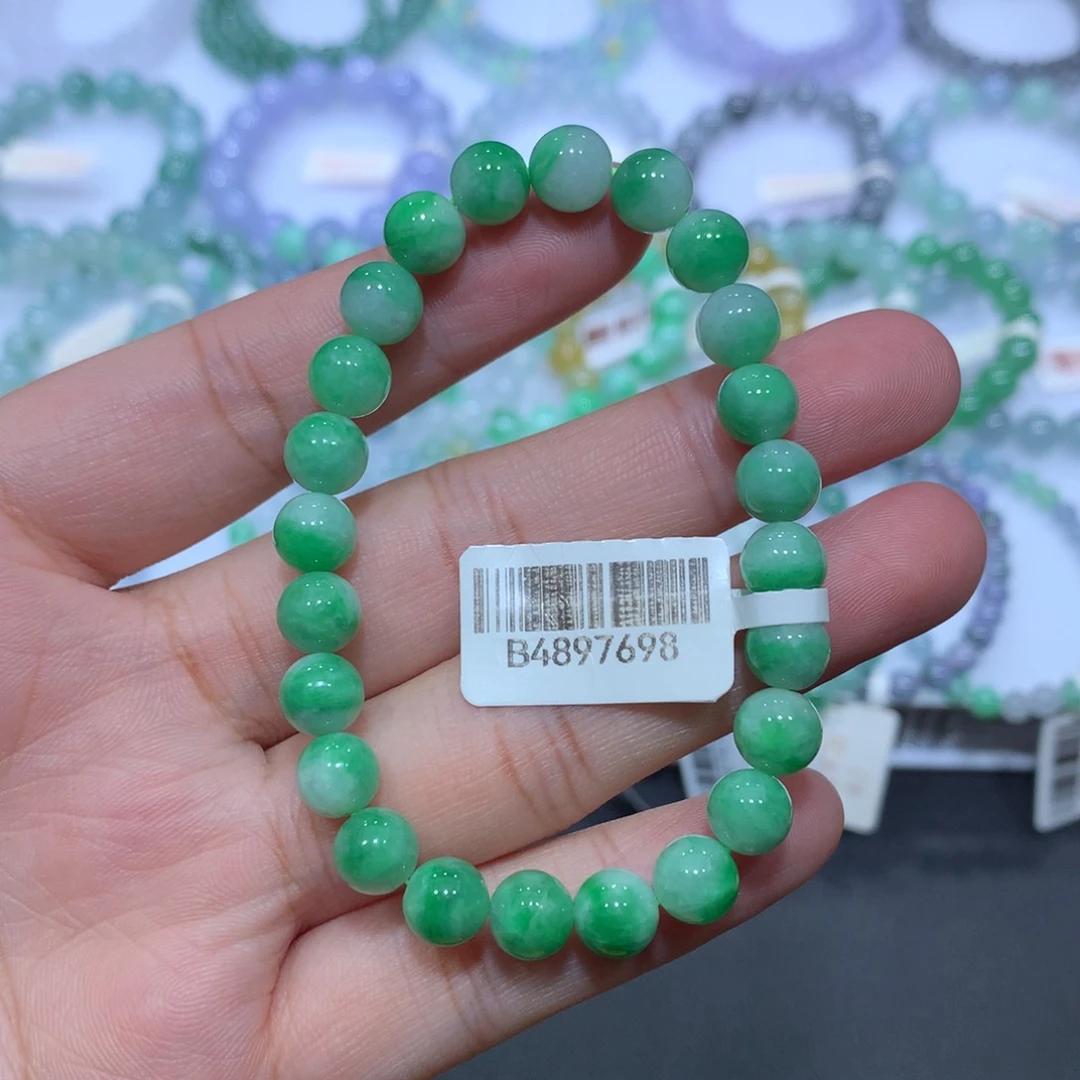 未镶嵌手链翡翠天然