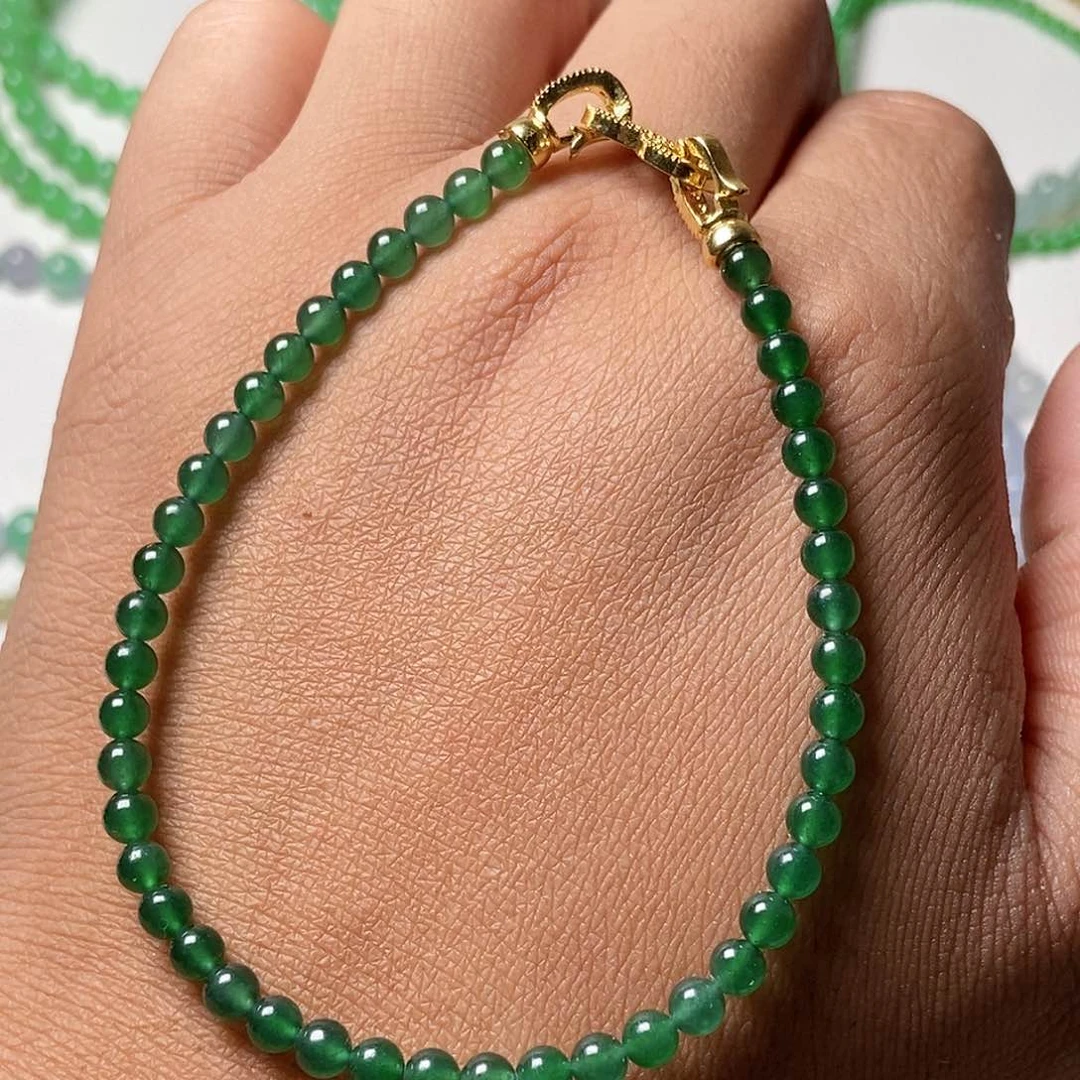 未镶嵌定制翡翠041天然缅甸翡翠卡4