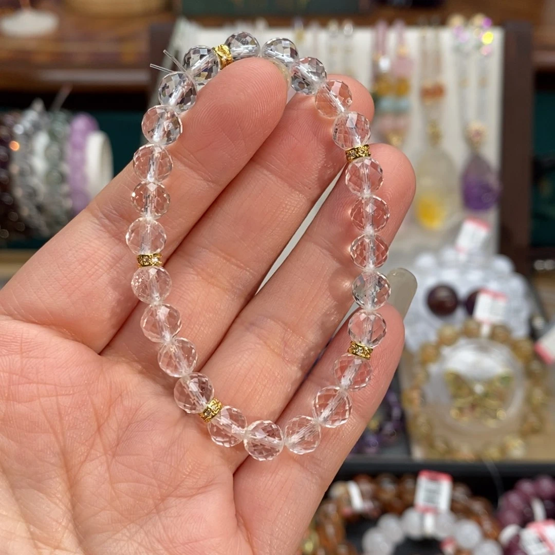 水晶手链未镶嵌多样性发一