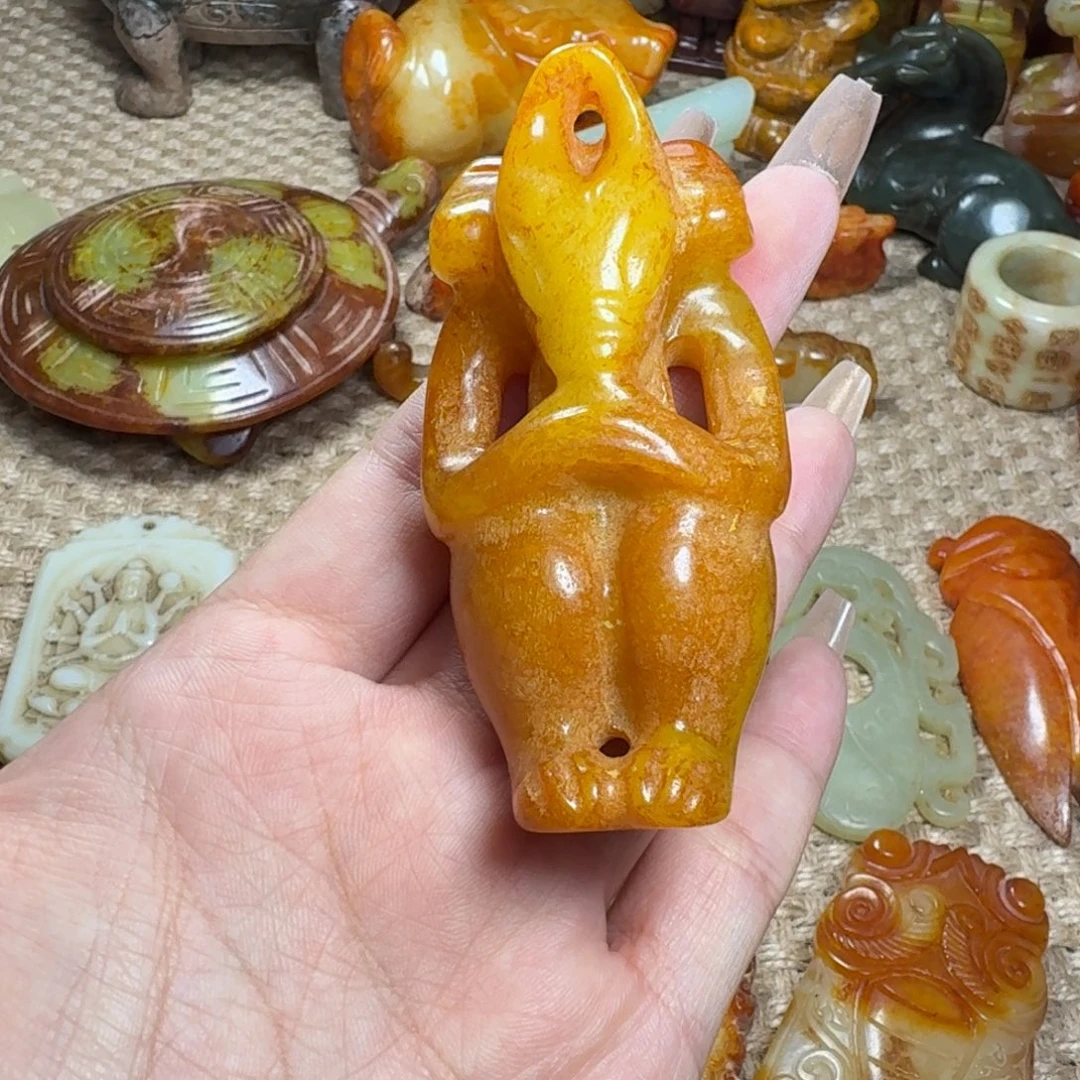 白玉菩提吊坠挂件