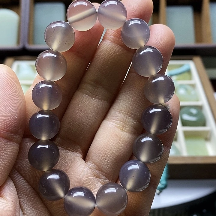 玛瑙/玉髓未镶嵌手链