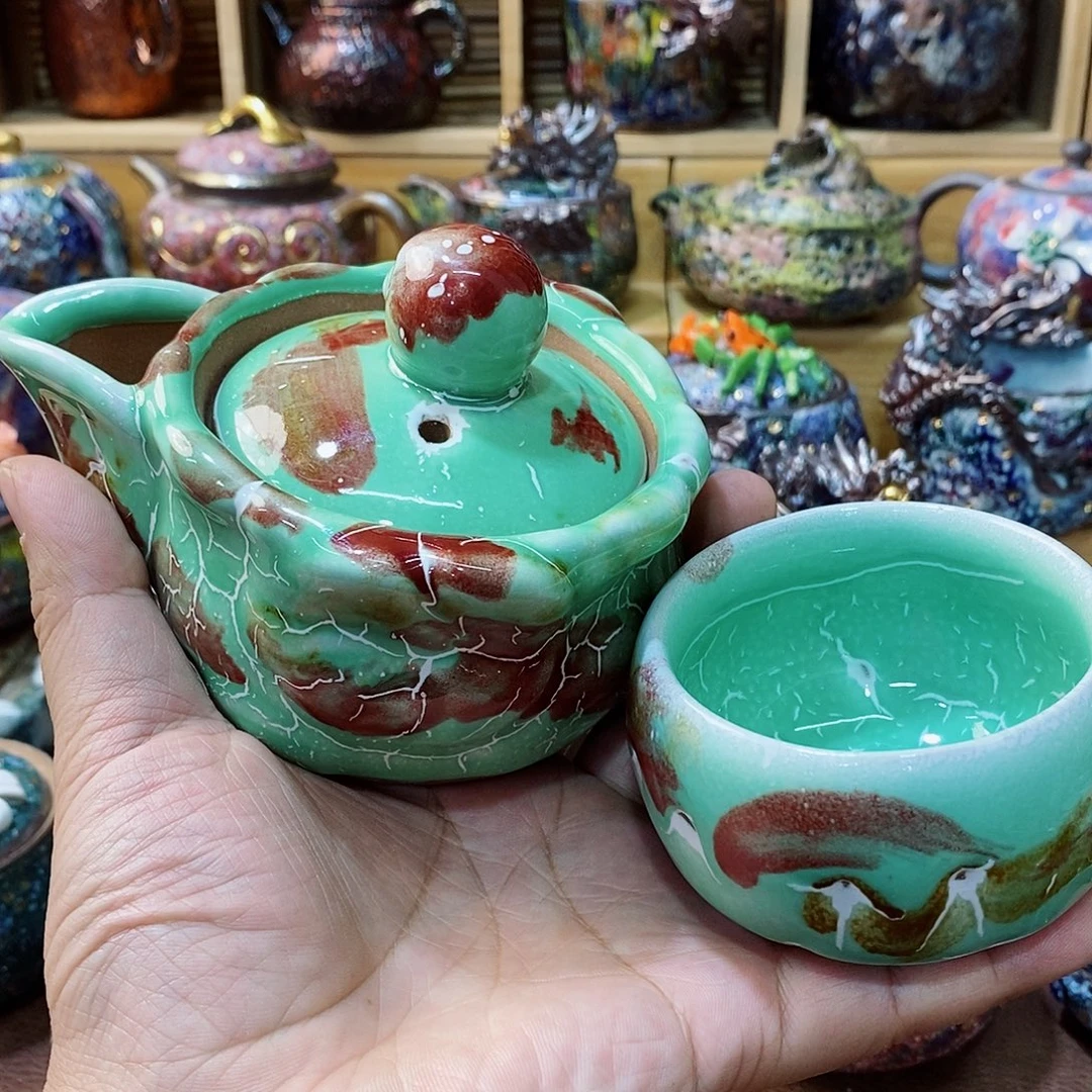 陶志野茶壶柴柴烧