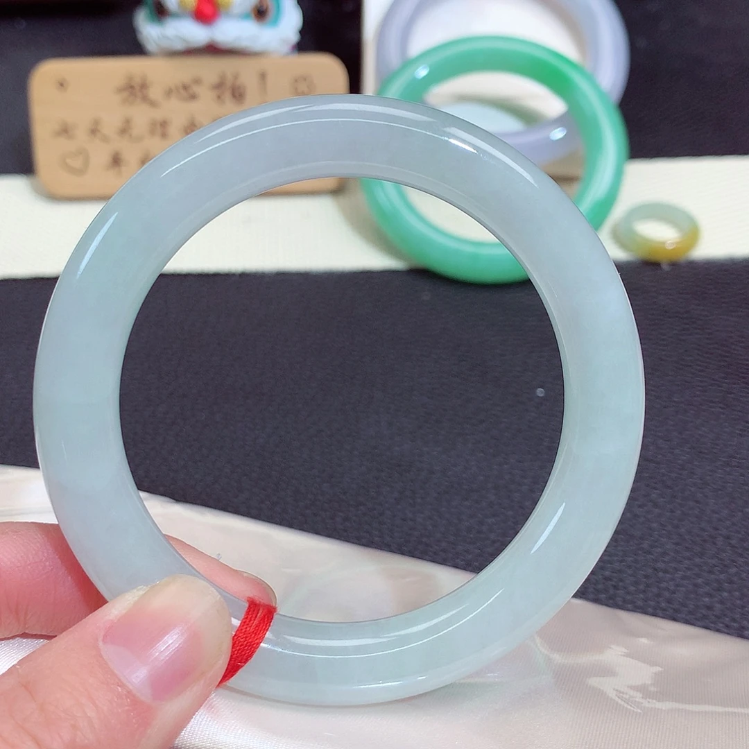 翡翠未镶嵌手镯1222