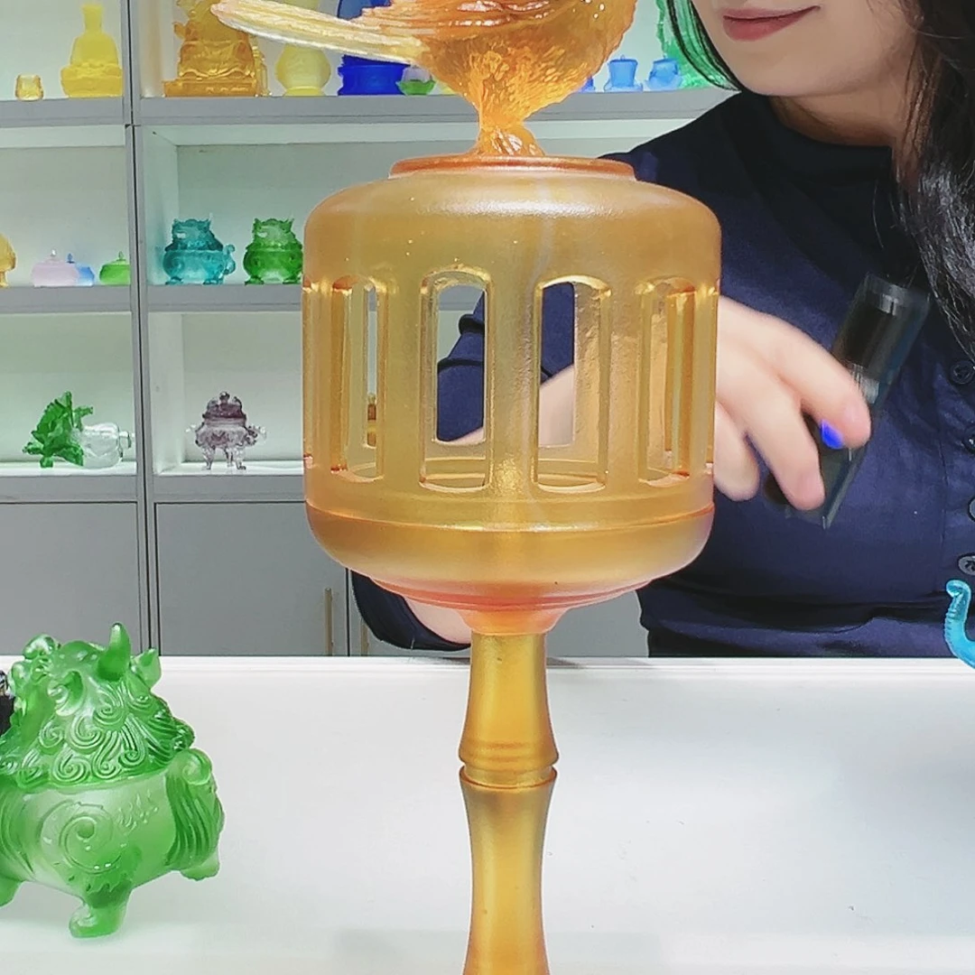 【闪购商品】手工艺品琉璃喜上眉梢香炉