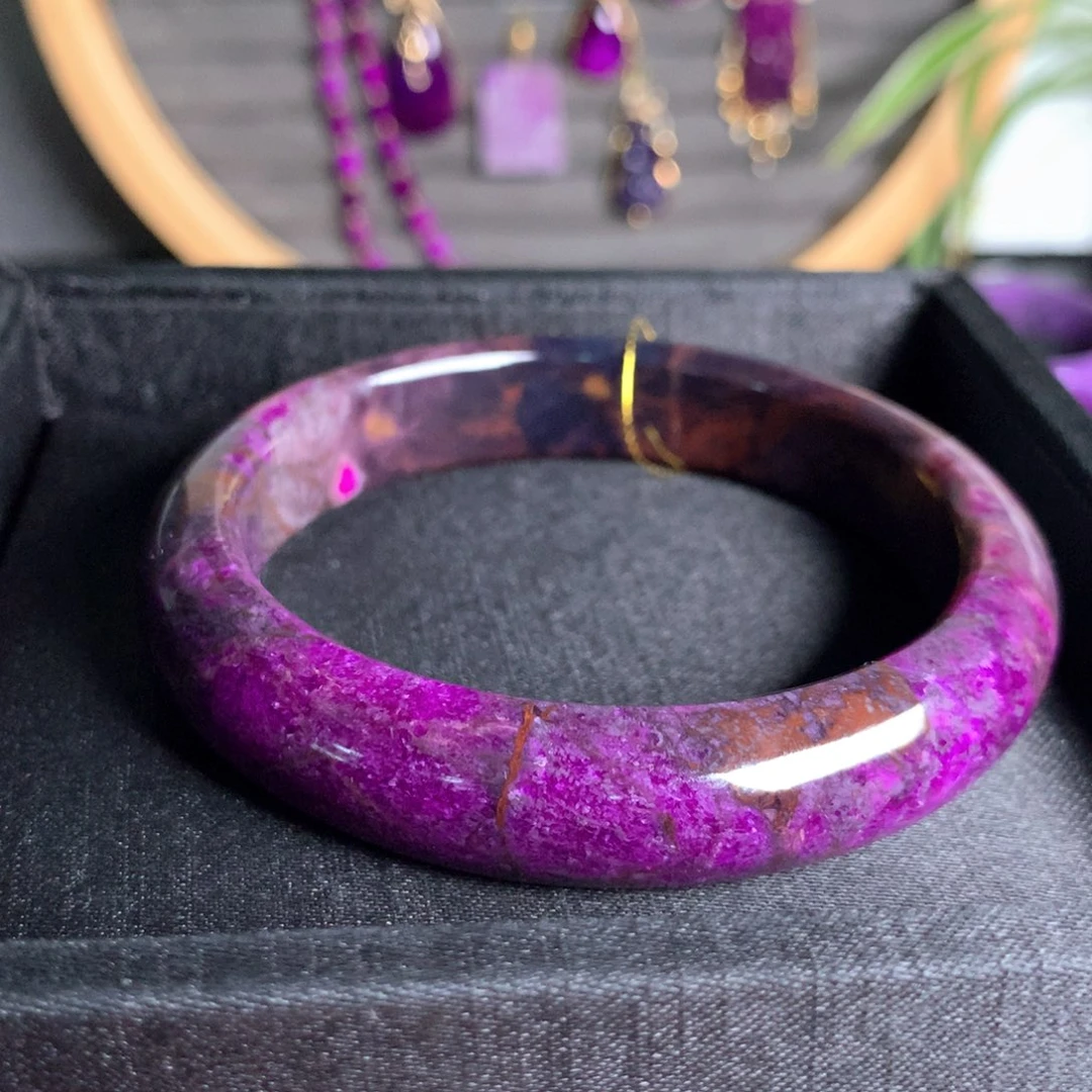 苏纪石（舒俱来）未镶嵌手镯