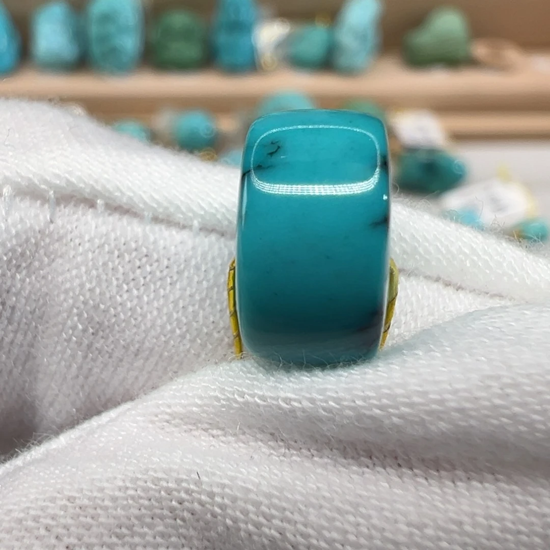 绿松石未镶嵌配饰10.5×5.9