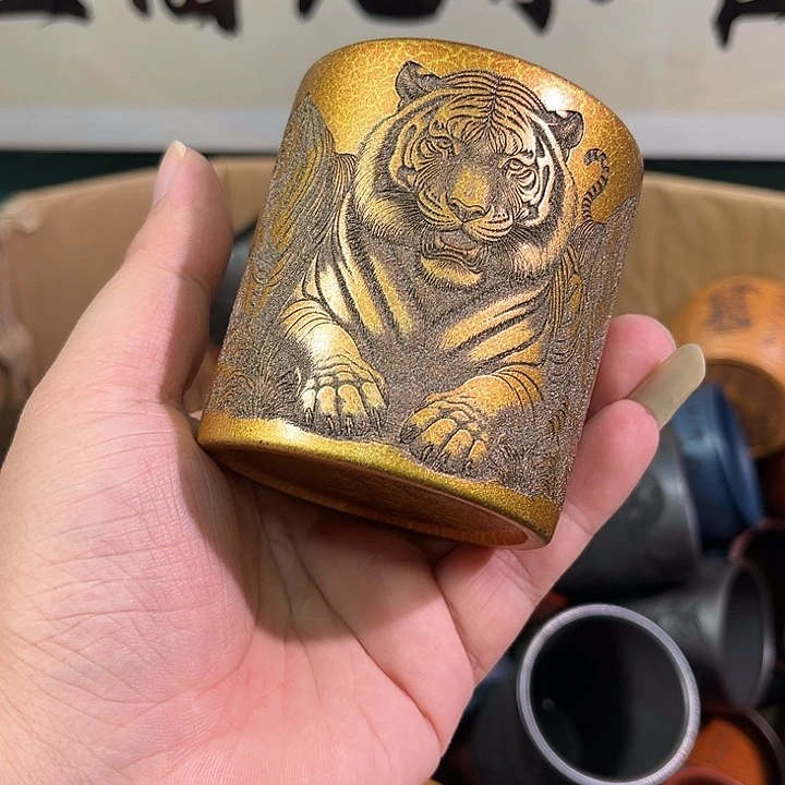 茶杯紫砂全手工紫砂主人杯