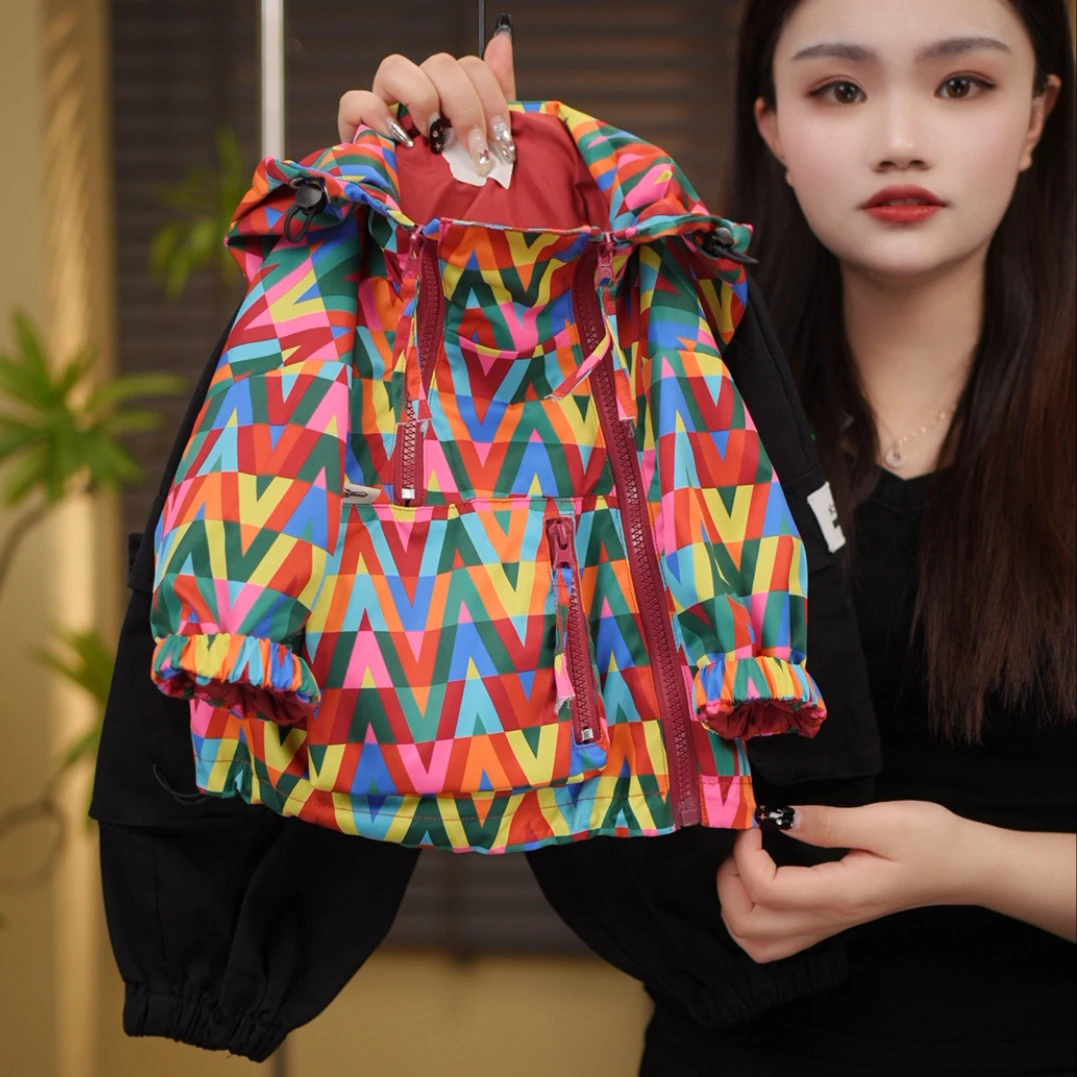 现货【糖果】2024秋季新品运动风潮流休闲长袖女童男童套装22257