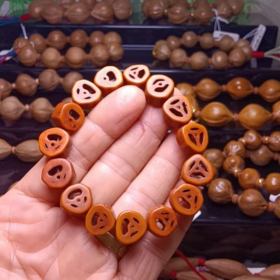 手串/手链橄榄核橄榄核手串鬼脸儿挂饰