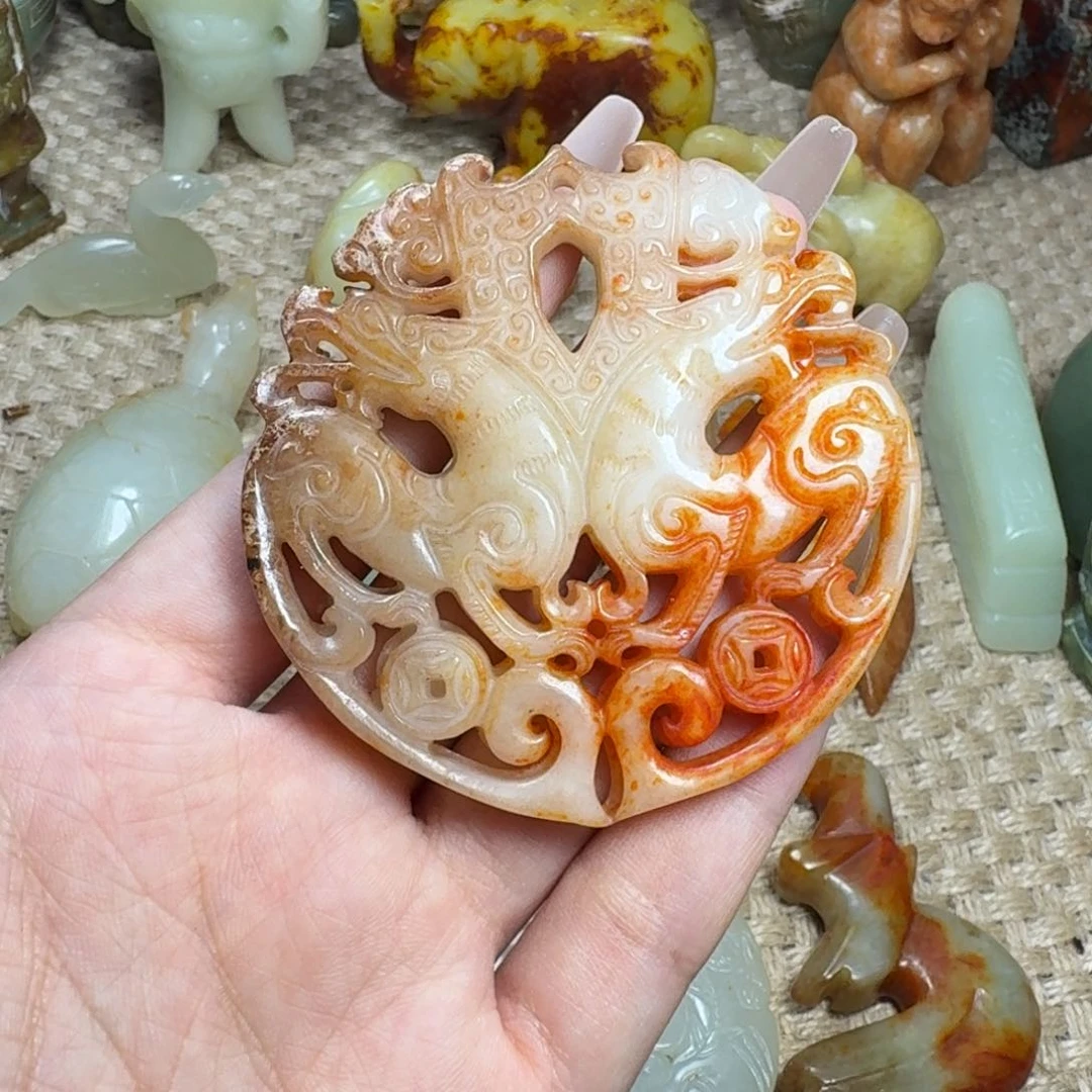 白玉菩提吊坠挂件