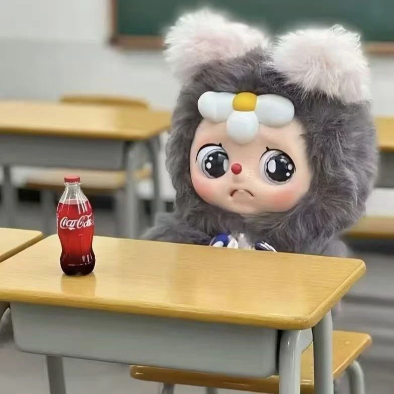 鼠到三情绪能量系列400%潮玩毛绒盲盒