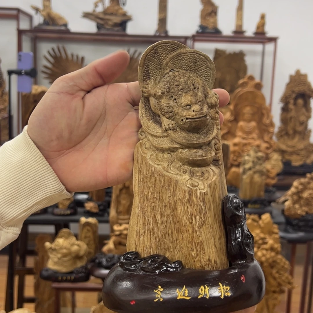 香包迎客松招财进宝