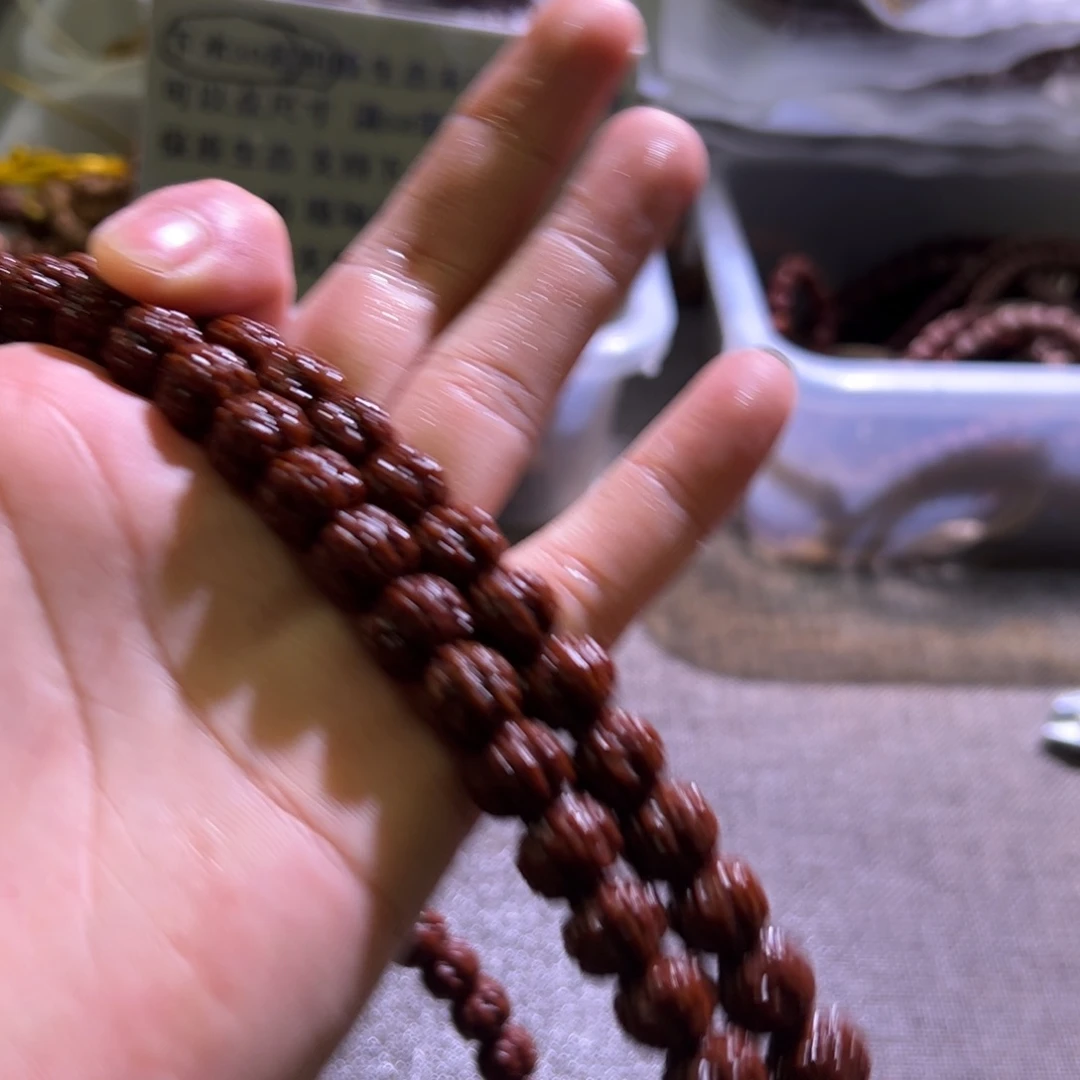 吊坠金刚菩提方墩梅花10.7mm