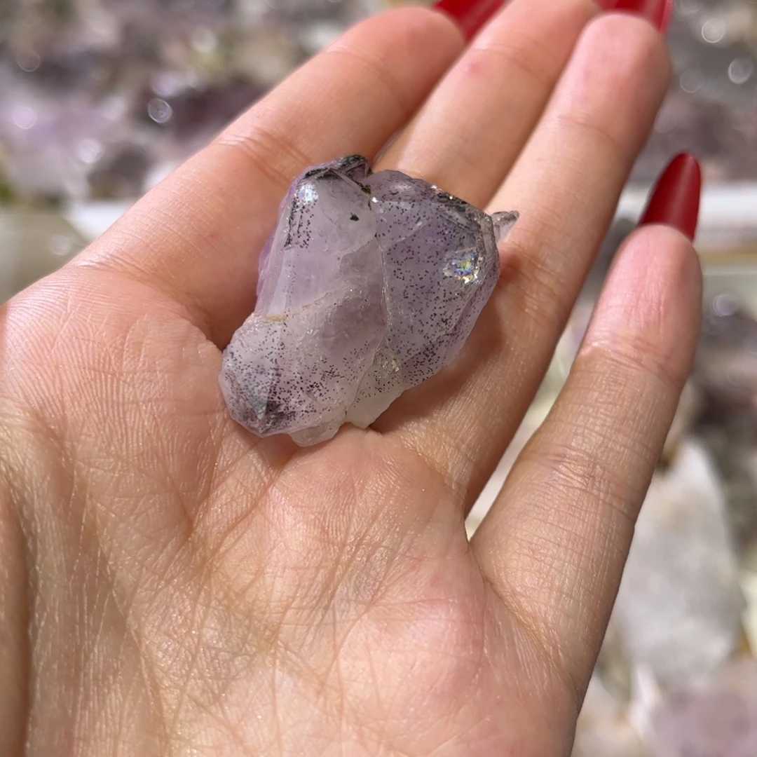 珠宝半成品未镶嵌紫晶527