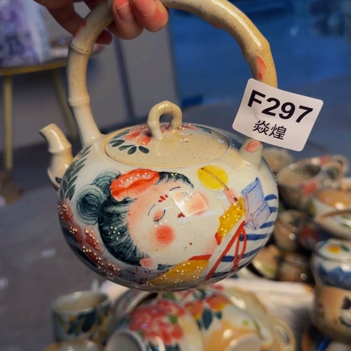 瓷片景德镇陶瓷手工手绘