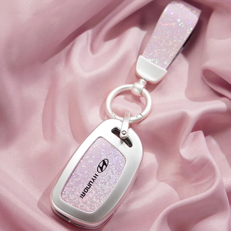 现代车钥匙套名图ix35朗动ix25领动途胜索纳塔9伊兰特幻彩镭射包