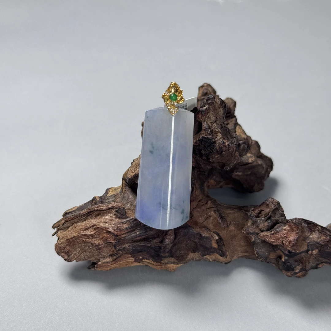 【诚翠拍品第一百一十期午】翡翠89吊坠HJJj5021金