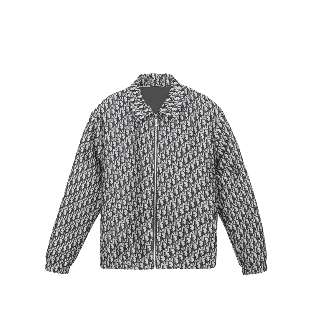 DIORA HEALY/迪奥海莉新款时尚男士提花拉链夹克外套3311155344