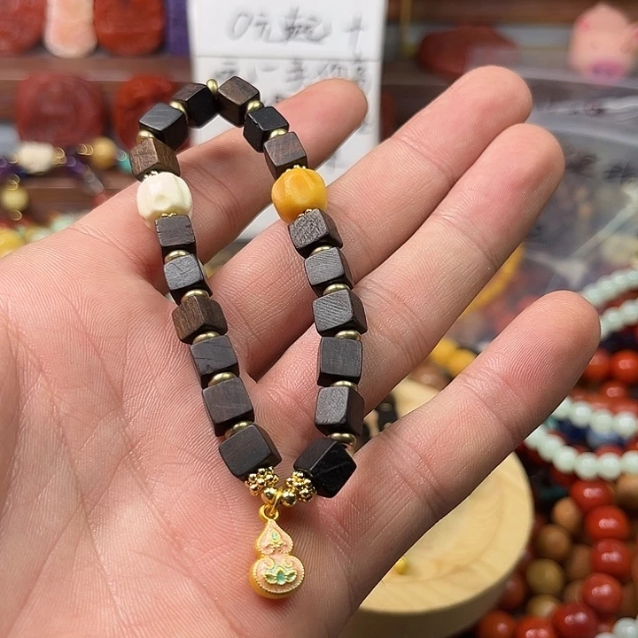 猪***脚玛瑙/玉髓未镶嵌手链50790