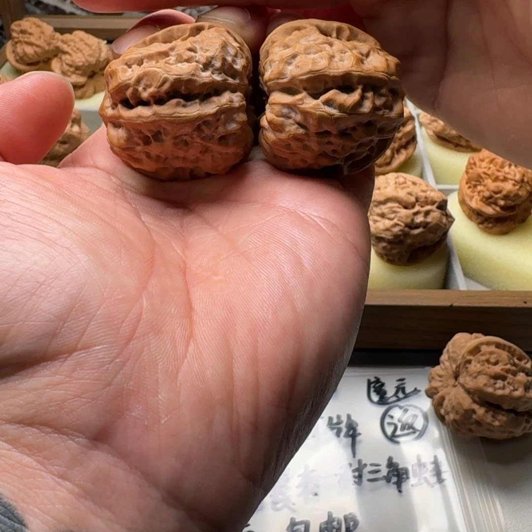 吊坠文玩核桃延庆晚上蛤蟆头