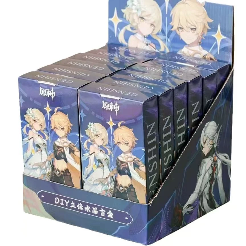 原神裸眼3D立体拍水晶砖