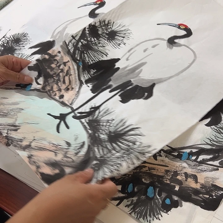 国画精品手绘国画作品随机发