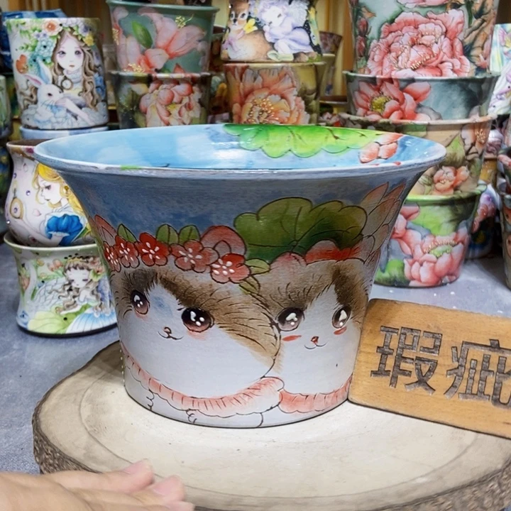 景德镇艺术手绘作品