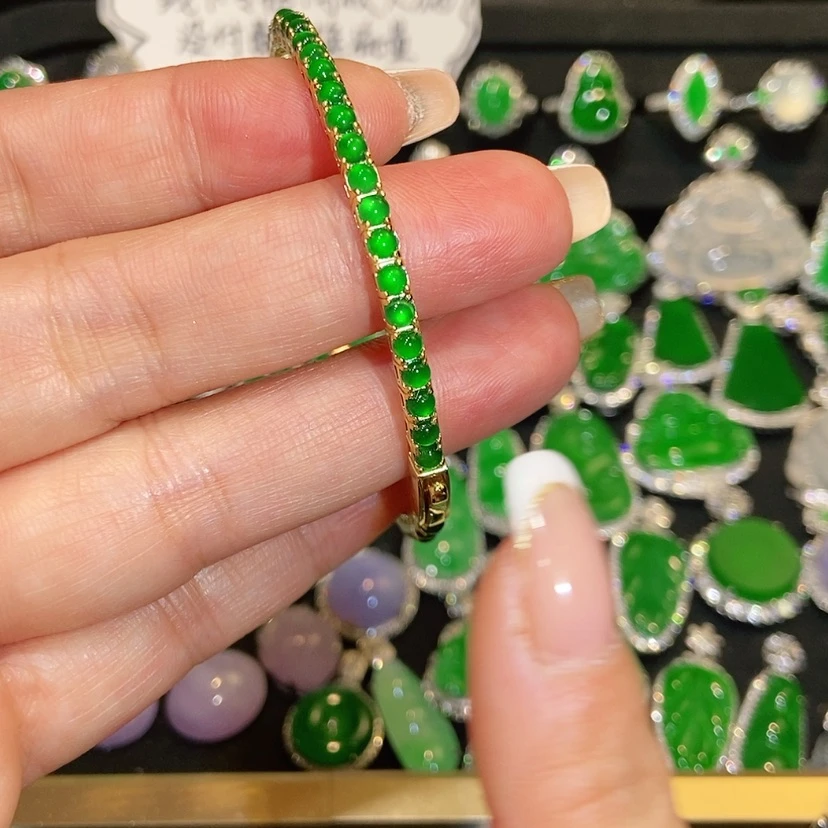 【闪购商品】翡翠戒指未镶嵌天然翡翠