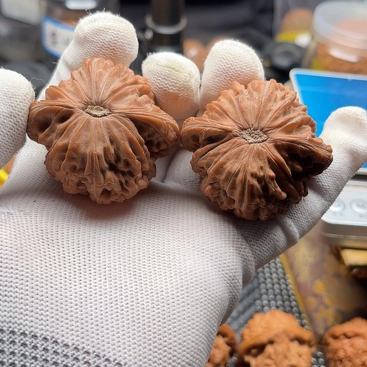 把件桃核全品磨盘边48