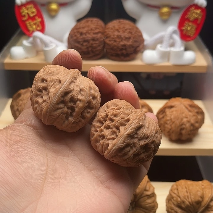 把件桃核元宝原桩无药41