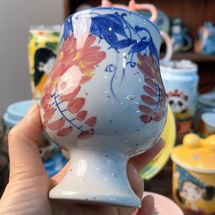 陶景德镇釉下手绘陶瓷