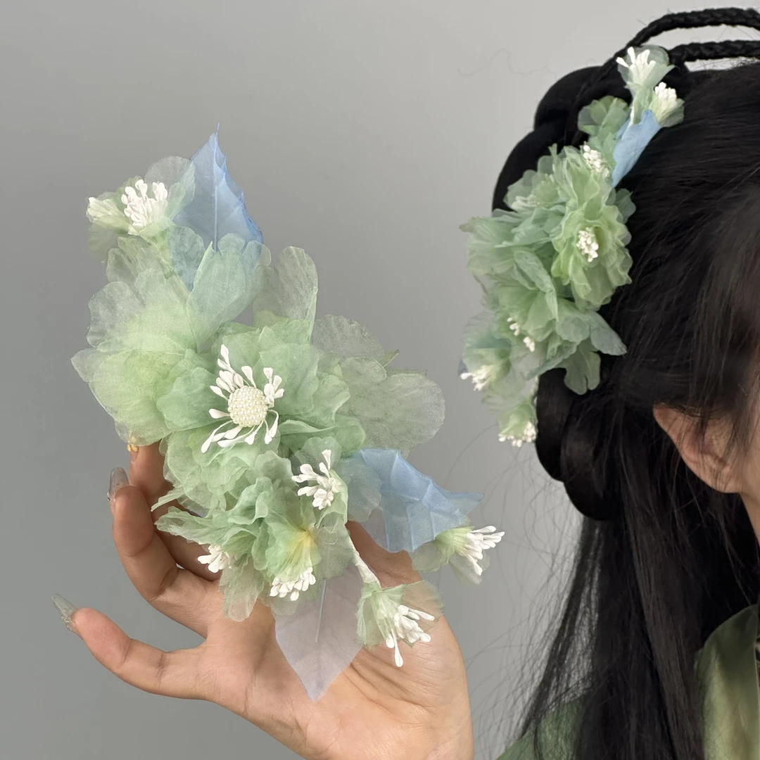 直播间拍一拆七对对碰发簪发夹古风配饰步腰