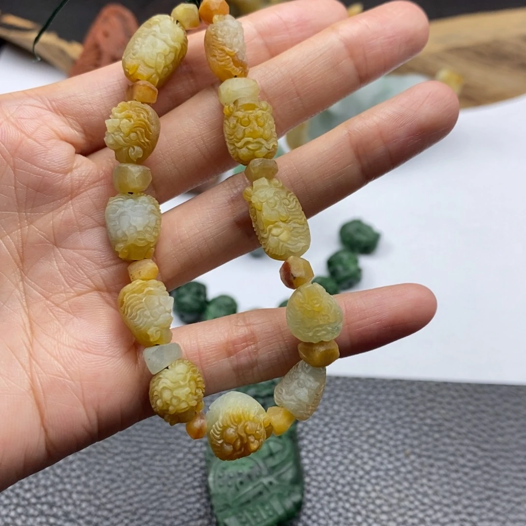 定制翡翠未镶嵌雪*