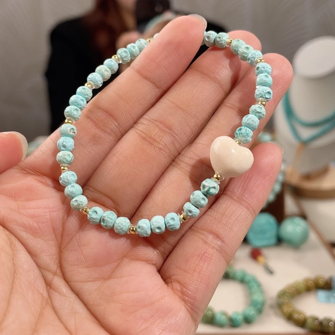 绿松石未镶嵌星球卡4*