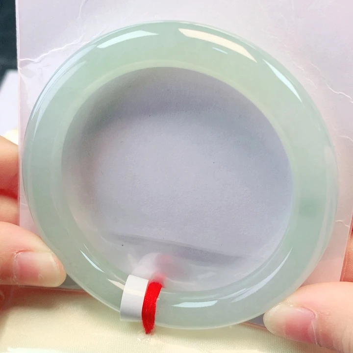 翡翠未镶嵌手镯54圈