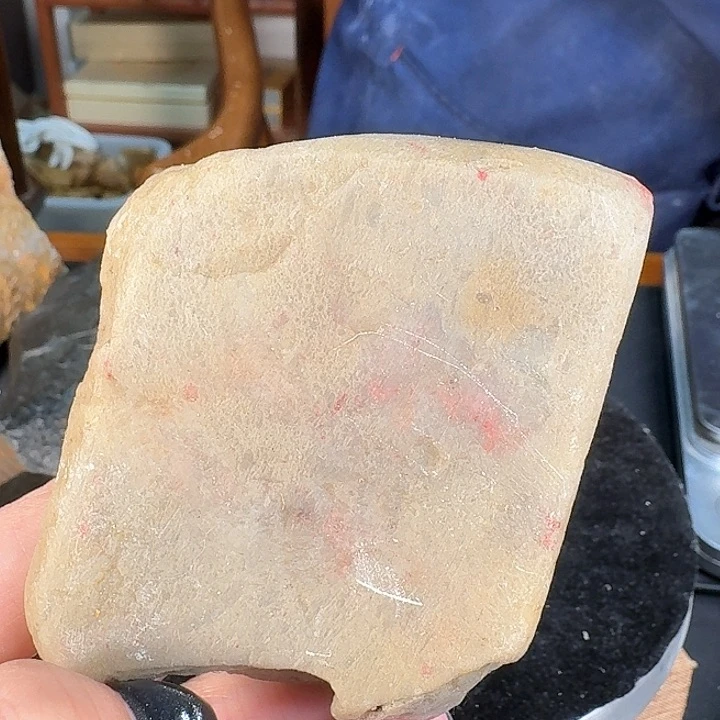 昌化石昌化软底蜂窝冻鸡血石原石