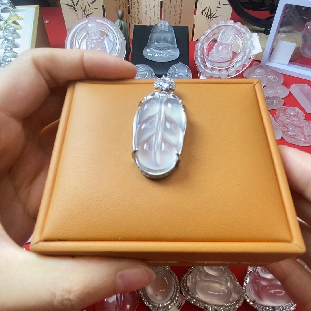 吊坠(赠链)合金石英质玉