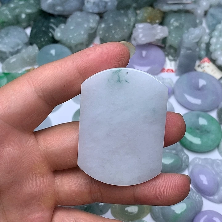 翡翠未镶嵌颈饰天然翡翠