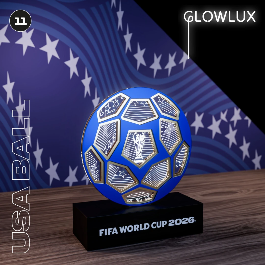 FIFA WORLD CUP 2026世界杯国际足联足球创意灯家装饰台灯摆件